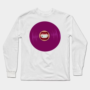 GUTS Dark Magenta Vinyl Long Sleeve T-Shirt